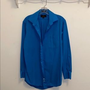 Blue Button down dress shirt